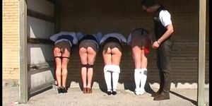 spanking 4 lovely asses