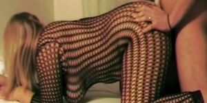 Fucking My Chubby Wifey In Fishnets While Seducing Her Man
