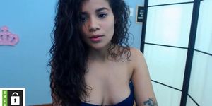 Curly Hair Latina Tits