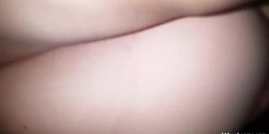 Busty sexwife in treesome MMF fucking in homemade video
