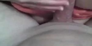 Dick slurping and ejaculate on boobs