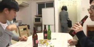 Husband Play Game while Wife got Fuck by his Friend (Young Wife, young wife)