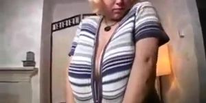 Kiki flashing her big boobs
