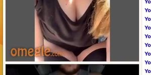 18 year old girl shows all omegle