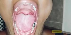 youittent tongue/throat fetish