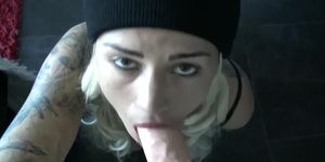 Blonde Horny French Teen In Police Costum