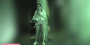 Woman walking in public with no panties (Jeny Smith)