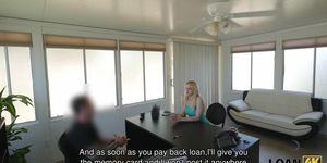 LOAN4K. Girl really needs money so why strips and gets fucked rough