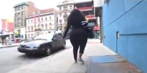 Super Massive Ass in Tight Black