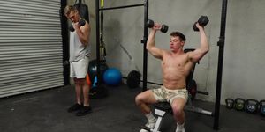 Ashton and Kyle had the best sex at the gym