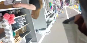 cock flash at Walmart