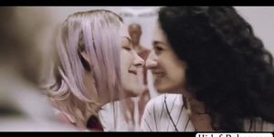 Laddies kissing each other