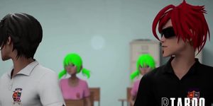 Hentai Sex School Episode 2 - Homeroom Ft Whitney Wright, Chanel Preston, April ONeil