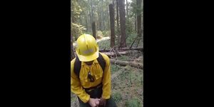 real wildfire worker (amateur )