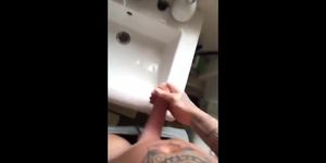 Tattoed guy and huge cock 3