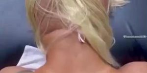 Teen Blonde screw