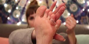 asmr sloppy foot massage november