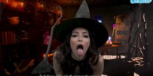 Camsoda   Sexy witch orgasms as she rides