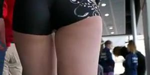 Amazing Candid Tight Teen Ass