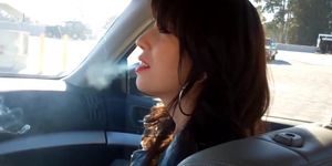 car smoking