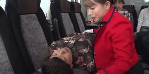 Hot Japanese Milf On The Bus