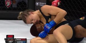 Female MMA Santos vs Rosa