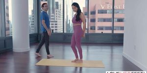Loveherfeet - Stunning French Beauty With Big Boobs Fucks Her Yoga Instructor (Anissa Kate, Jake Adams)