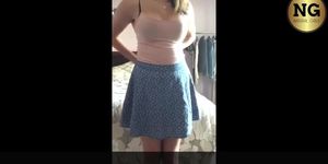 Great Ass And Tits Teen Strips After School