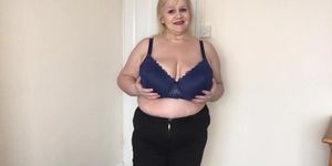Young man turns into a fat older woman Part 2 - bbw body swap