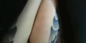 Japanese traditional tattooed female webcam 4