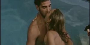 LG Videos. Semi softcore. Vintage, couple in the pool