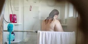 Christine Krug. In the shower 2-28-2018. Part 1