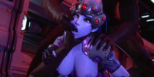 Widowmaker Fucked By Two BBC'S