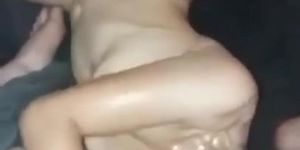 Oiled Up Petite Slut With Small Tits Gives Best Blow Job Cocaine High