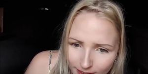 Moaning blonde asmr