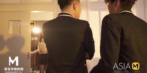 ModelMedia Asia-Teasing Sexy Teacher In Black Stockings-Shen Na Na-MD-0181-Best Original Asia Porn