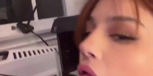 sexy redhead deepthroat big cock I found her at affairs.one