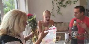 MEETMYSWEET - Hot threesome orgy with her BF's parents