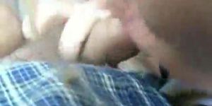 Sucking cock in car during my holiday