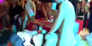 DRUNK SEX ORGY - Naughty pornstars being banged in public - video 1