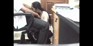 No Sound: Boss caught having sex with office girl