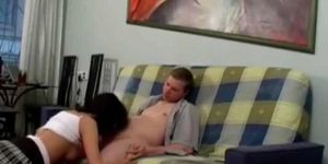 AMATEURITY - Amateur girlfriend blowjob and anal with facial
