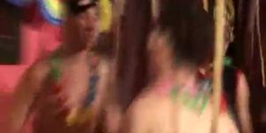 RAW PAPI - Hot Latino Gay Bareback Sex après la fête