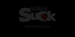 Marry Queen en su mejor video de mamadas