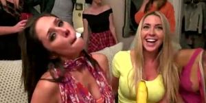 College amateurs watch their house party turn into orgy