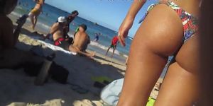 Candid Bikini Ass Beach