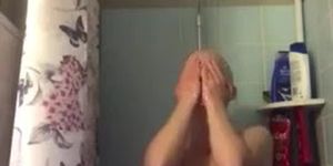 Swedish girl in shower