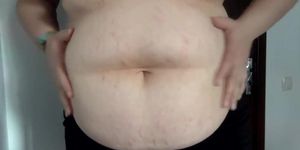BBW belly stretch marks
