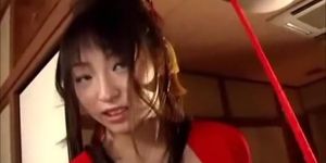 Shibari Tied And Toyed Hairy Asian