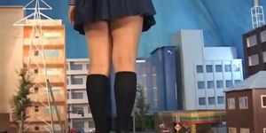 Gen's Labo Japanese High School Giantess